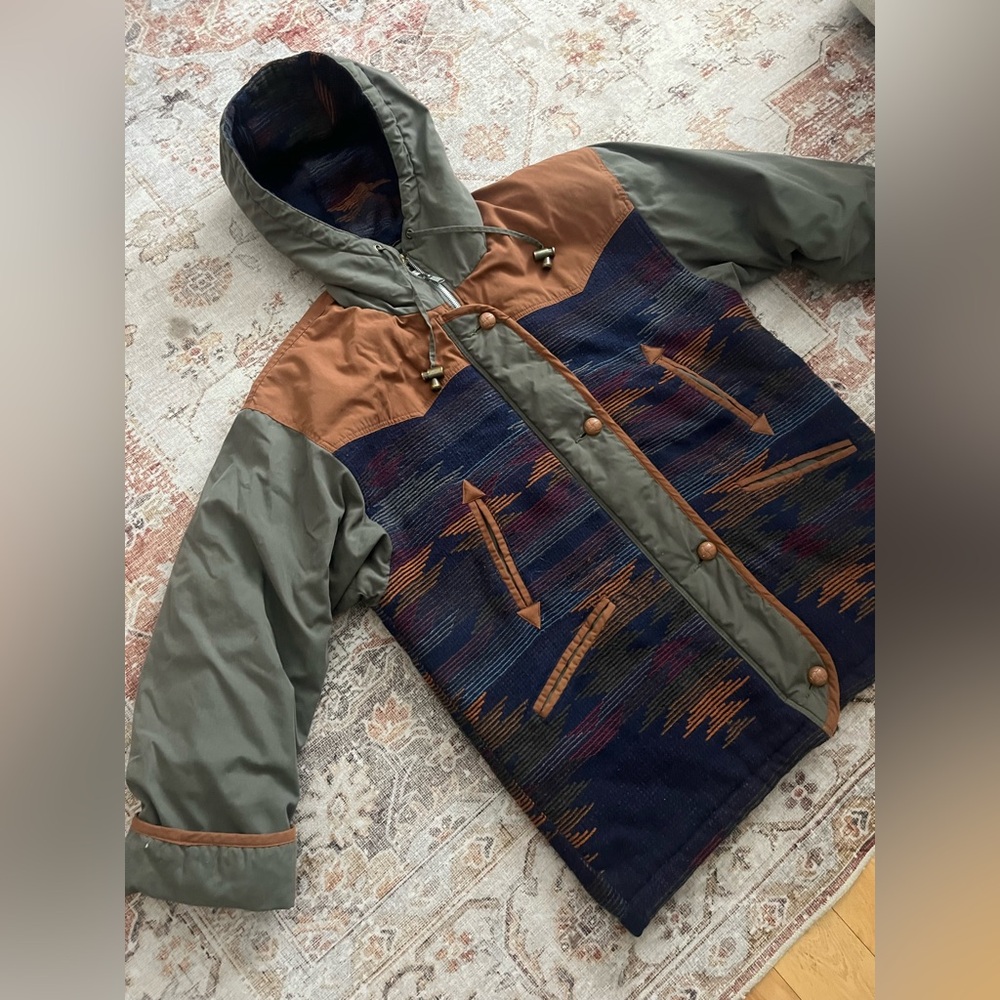 Vintage Nuko Aztec print jacket - Picture 2 of 5